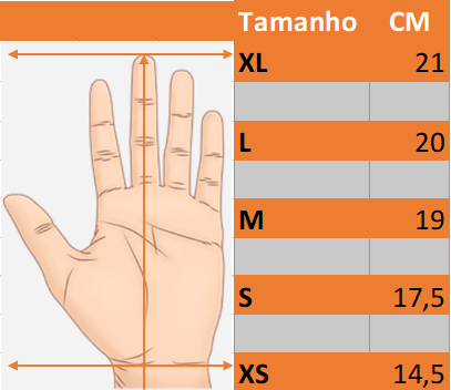 Luvas JET em Reflex Personalizada