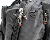 Trolley Mochila Edea Jacquard Preto