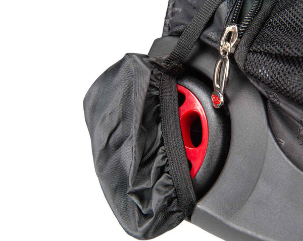 Trolley Mochila Edea Jacquard Preto
