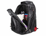 Trolley Mochila Edea Jacquard Preto