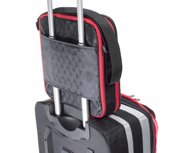 Trolley Mochila Edea Jacquard Preto