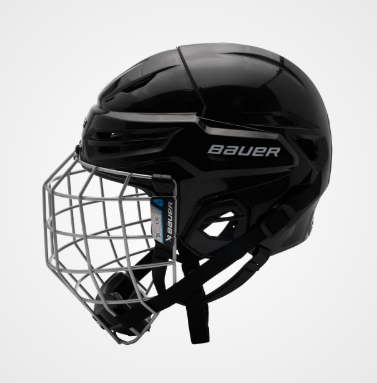 Capacete Bauer Re-Akt 55 + Viseira Ferro