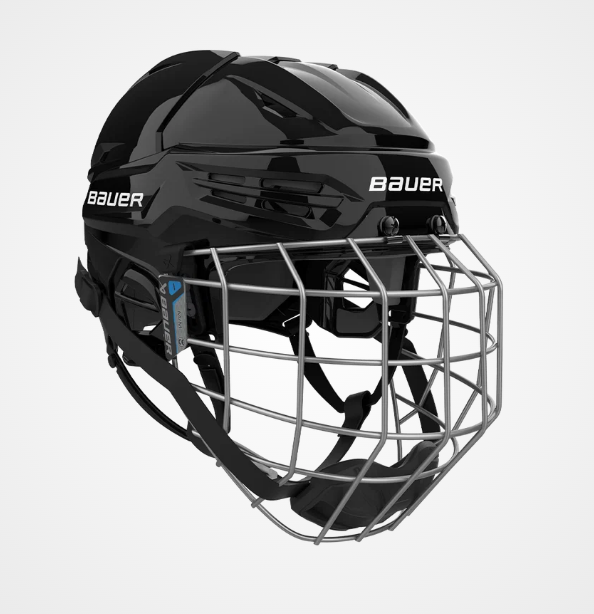 Capacete Bauer Re-Akt 55 + Viseira Ferro