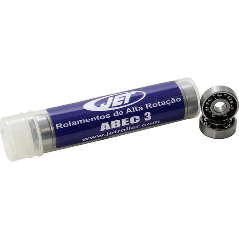 Conjunto Rolamentos Blindados JET Abec 3